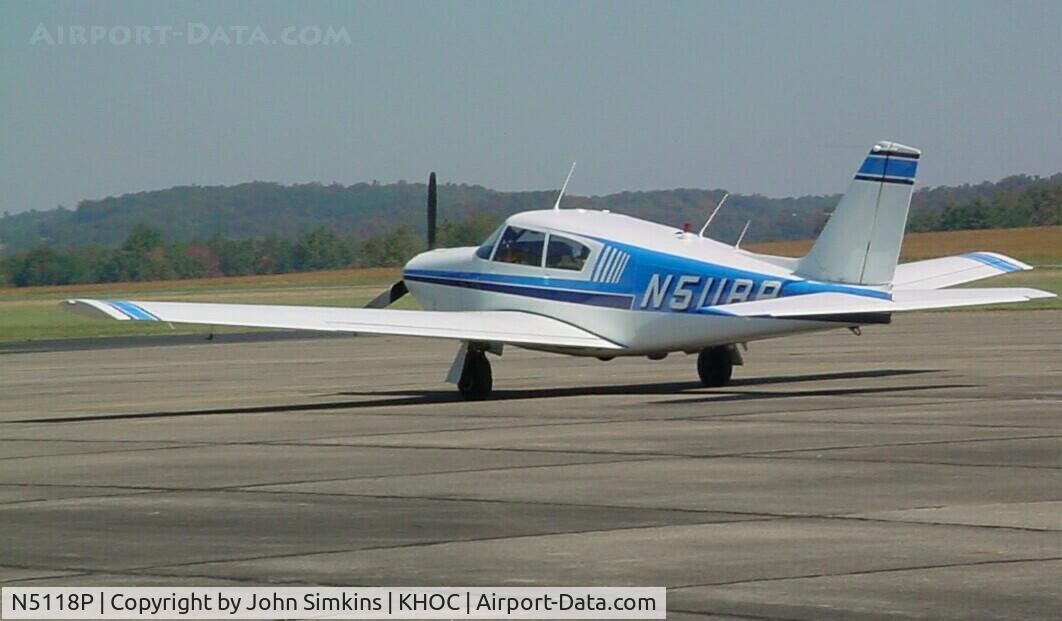 N5118P, 1958 Piper PA-24-250 Comanche C/N 24-131, John Simkins' Comanche at Hillsboro, OH around 2003