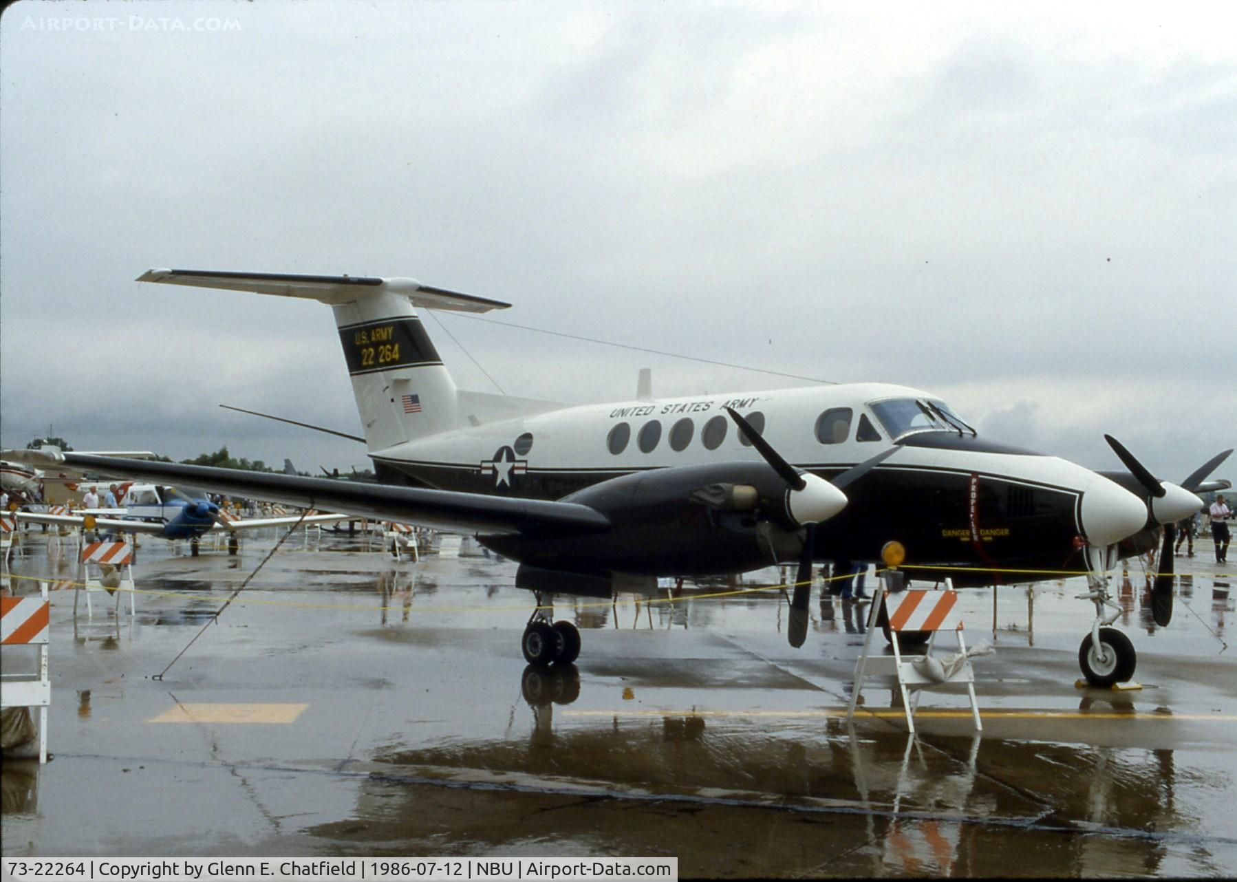 73-22264, 1976 Beechcraft C-12A (King Air 200) C/N BC-12,  Now as C-12C at the open house