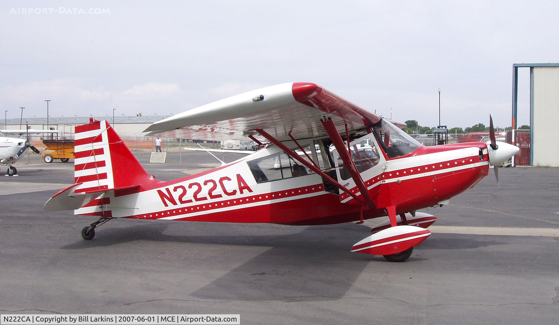 N222CA, 1972 Bellanca 8KCAB Decathlon C/N 29-72, At Merced 50th Anniversary Antique Aircraft Fly-In