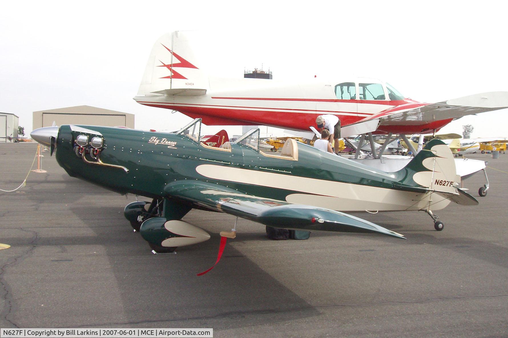 N627F, 2005 Fisher Steven C Sky Dancer C/N 001, At Merced 50th Anniversary Antique Aircraft Fly-In