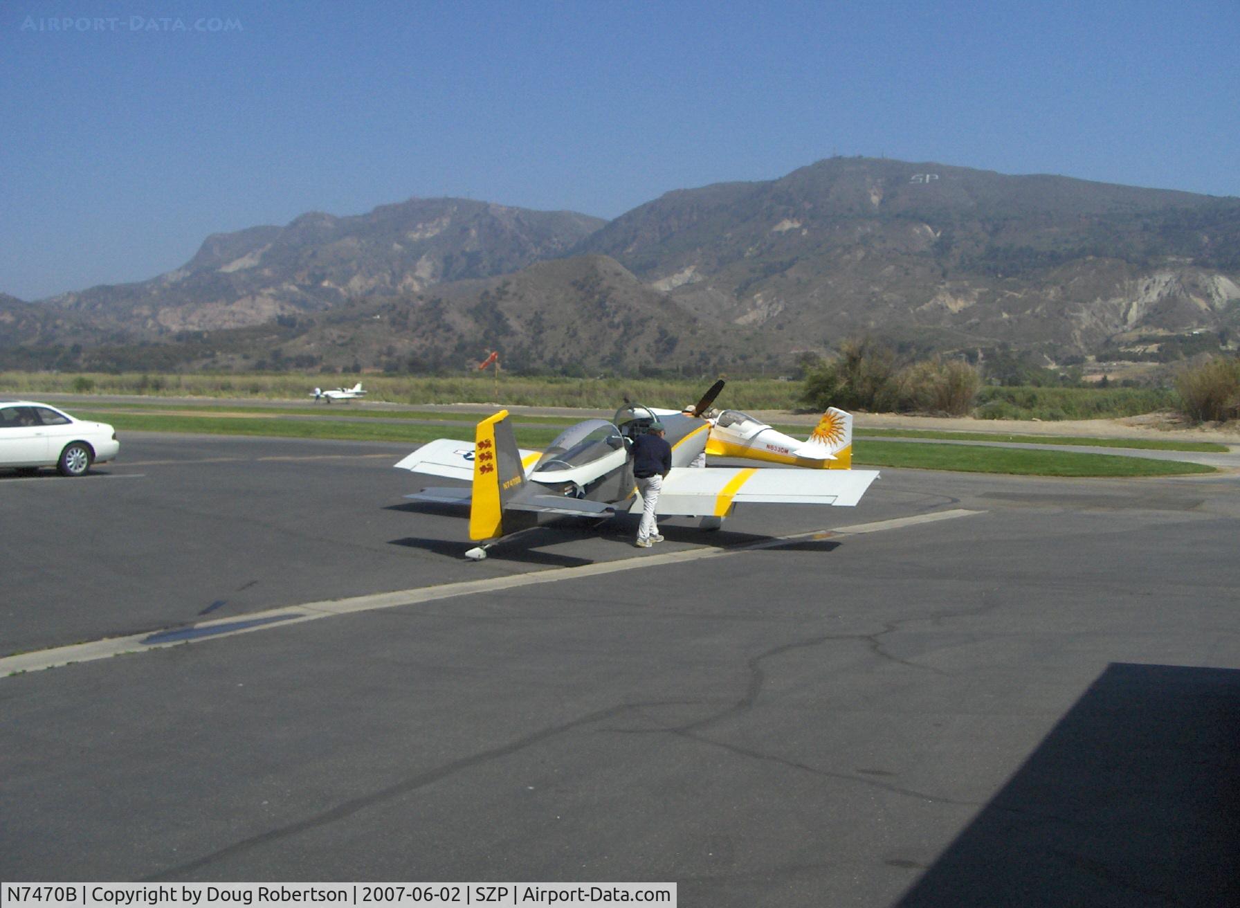N7470B, Vans RV-8 C/N 81008, 2001 Obrien OB-1 VAN's RV-8