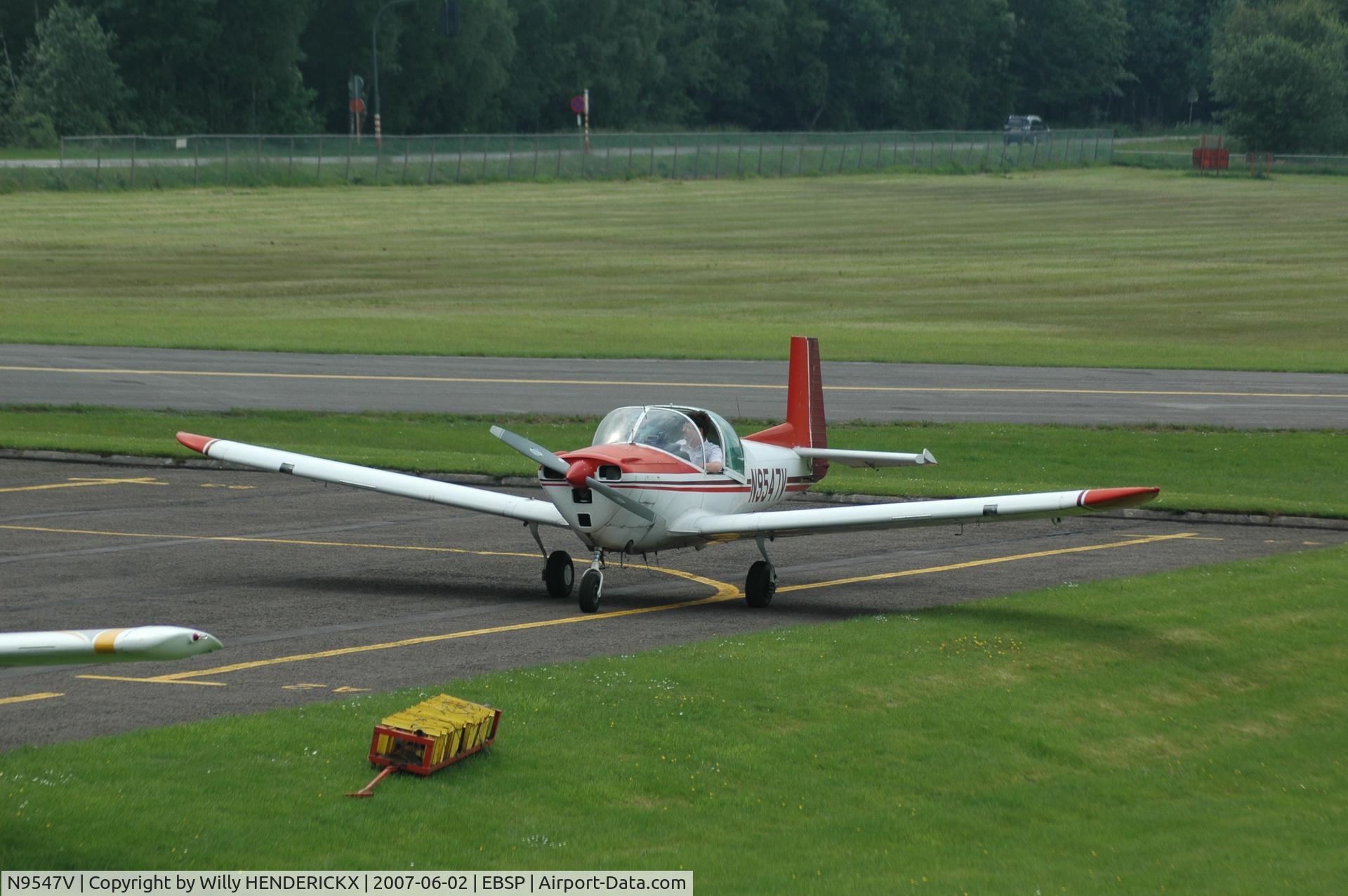 N9547V, 1970 Mooney M10 Cadet C/N 700037, Spa-Sauveniere,Belgium on June 2, 2007