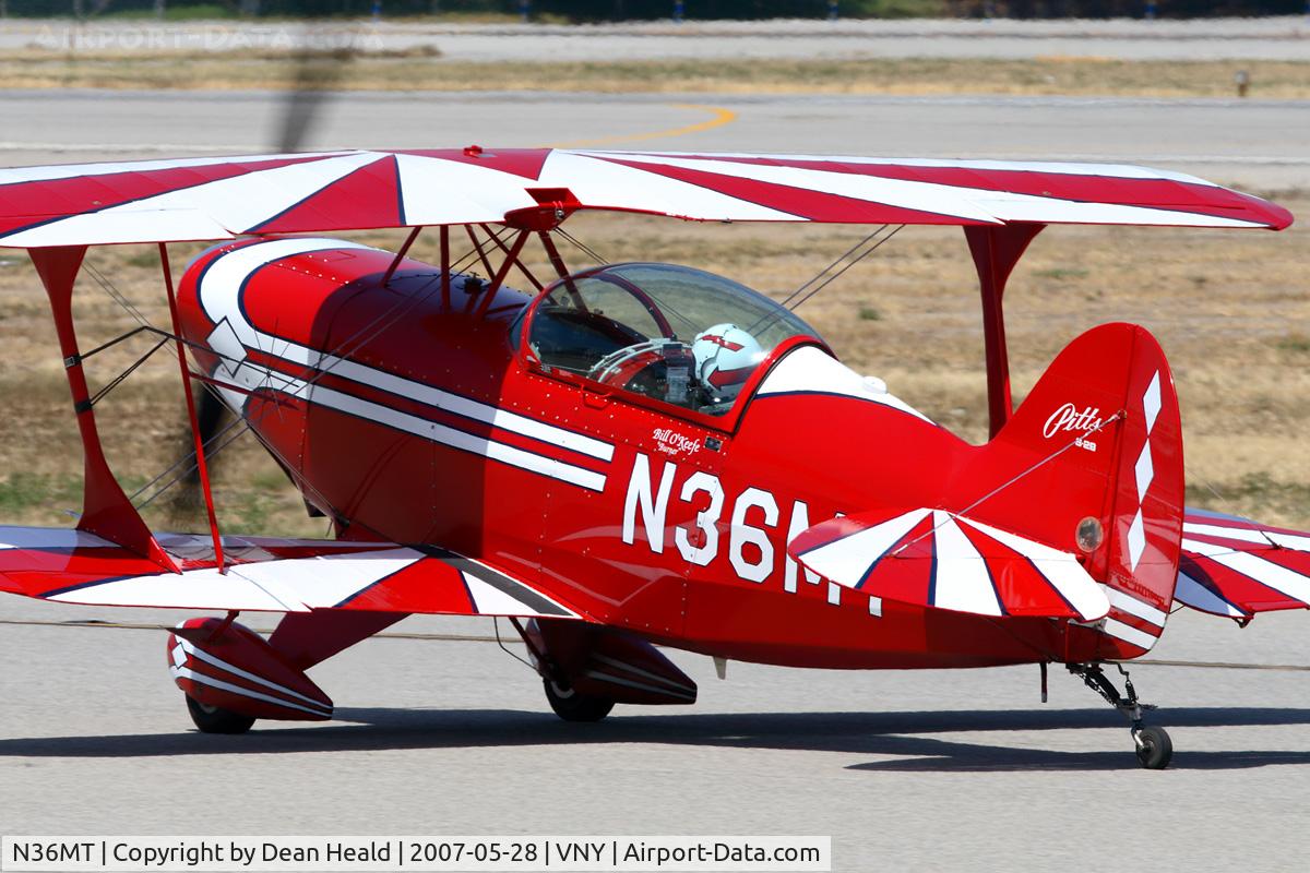 N36MT, 1995 Aviat Pitts S-2B Special C/N 5324, Bill O'Keefe 
