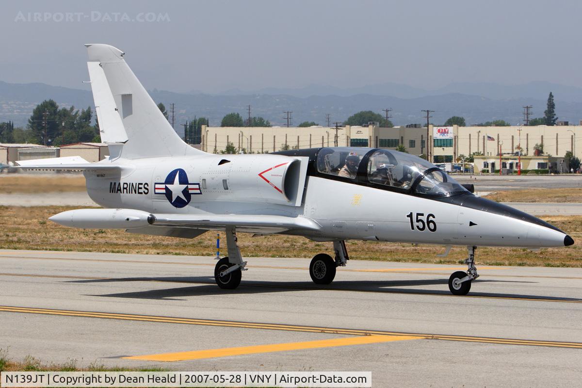 N139JT, 1987 Aero L-39C Albatros Albatros C/N 734156, Czeck Time LLC's 1987 Aero Vodochody L-39 NX139JT taxiing to RWY 16R for departure.