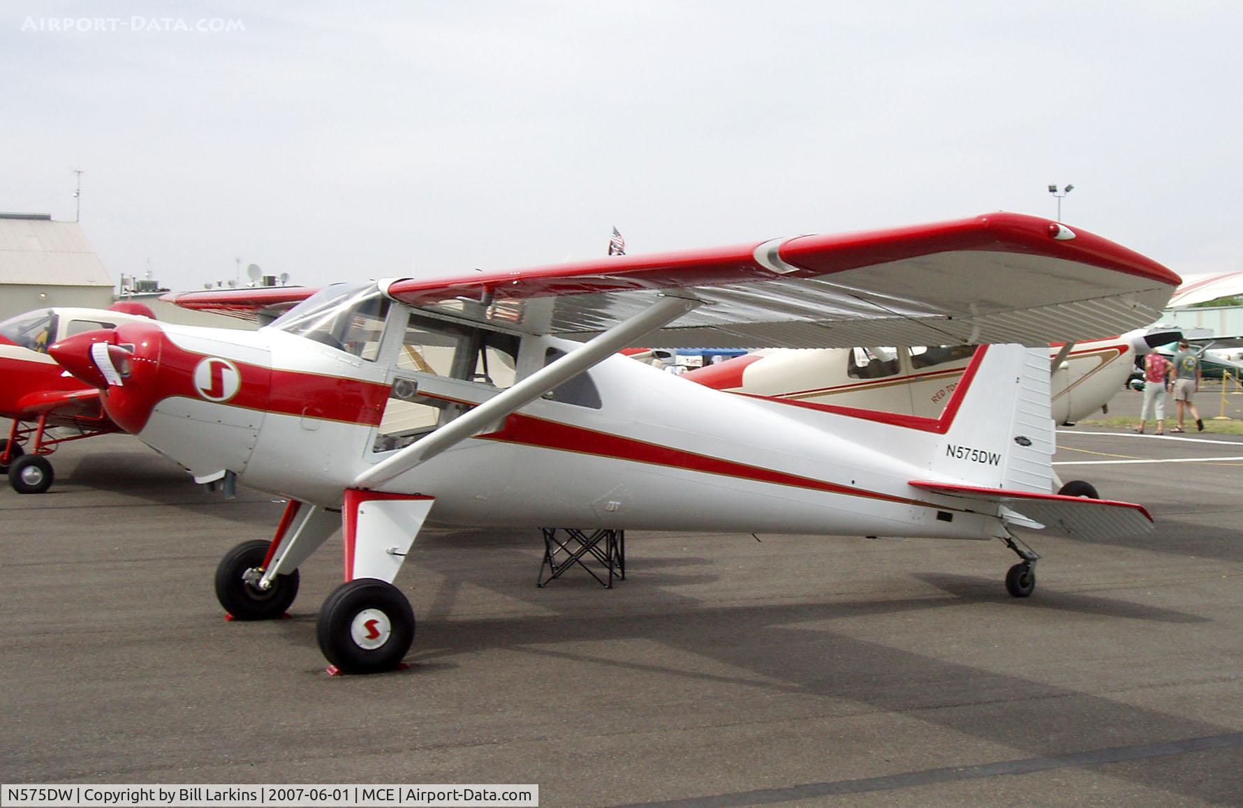 N575DW, 1947 Luscombe 8E Silvaire C/N 5216, At Merced 50th Anniversary Antique Aircraft Fly-In