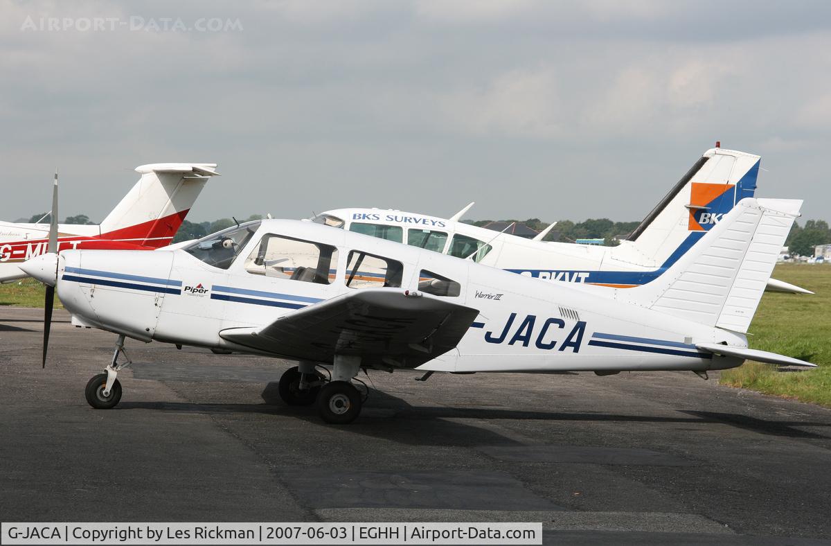 G-JACA, 2001 Piper PA-28-161 Warrior II C/N 28-42139, Piper PA.28-161 Warrior III