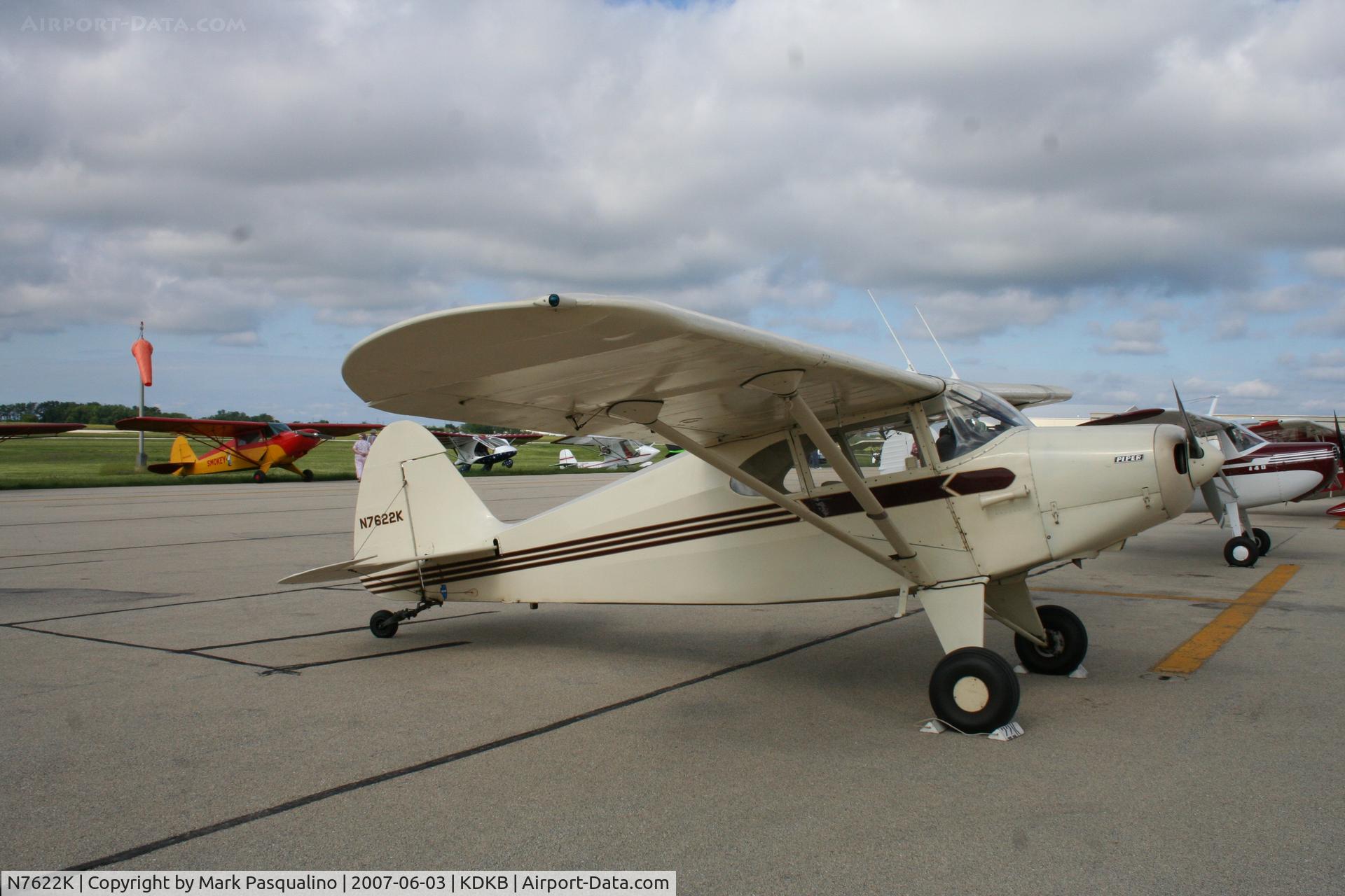 N7622K, 1950 Piper PA-20 Pacer C/N 20-440, Piper PA-20