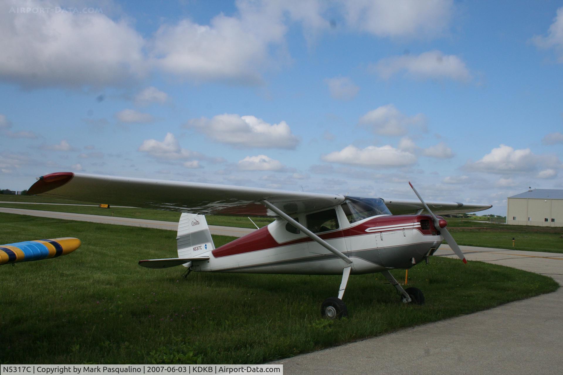 N5317C, 1950 Cessna 140A C/N 15437, Cessna 140A