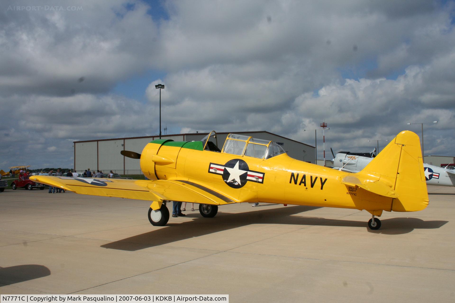 N7771C, 1959 North American T-6G Texan C/N 168-185, North American T-6G
