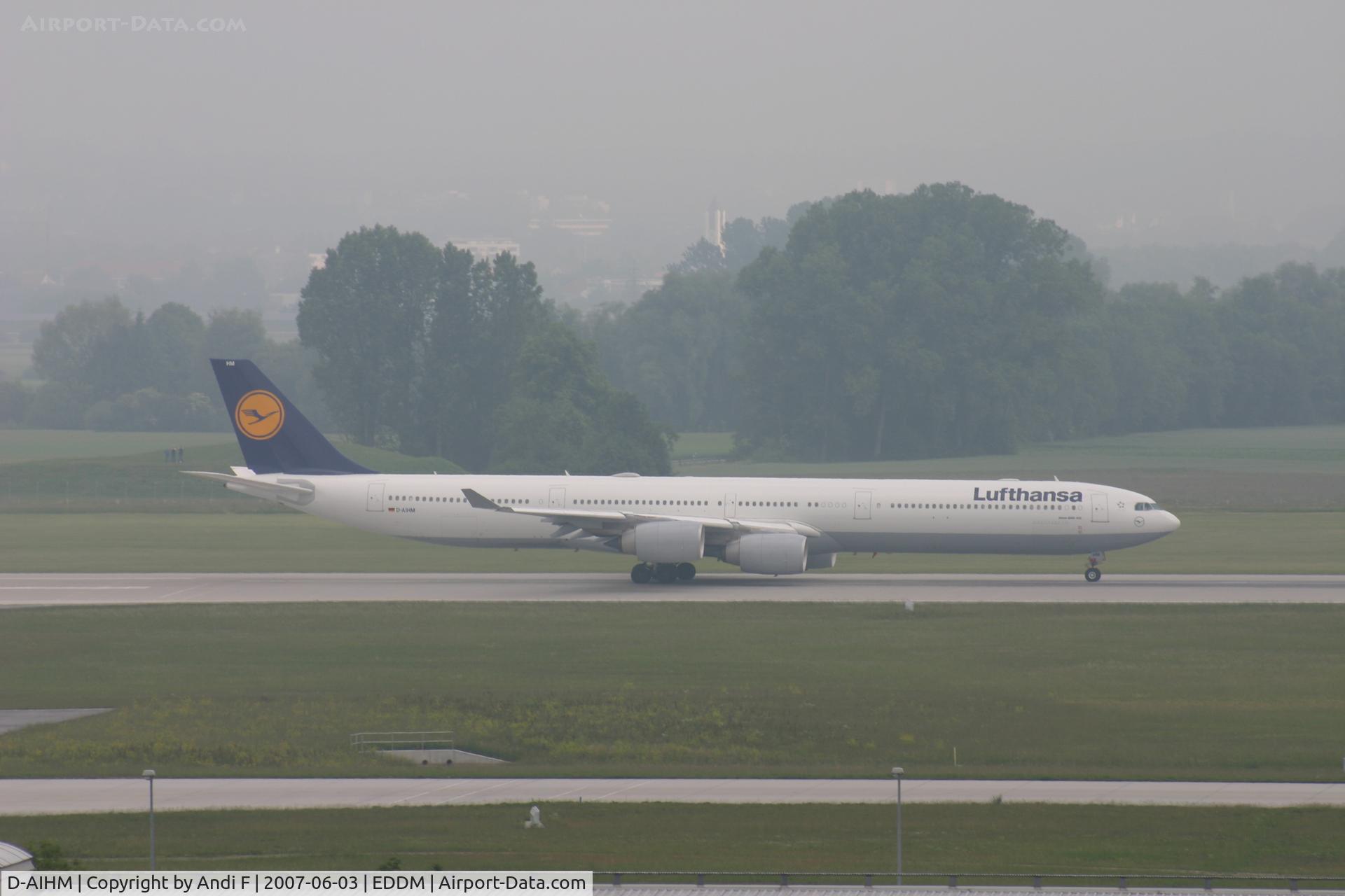 D-AIHM, 2006 Airbus A340-642 C/N 762, A340-600