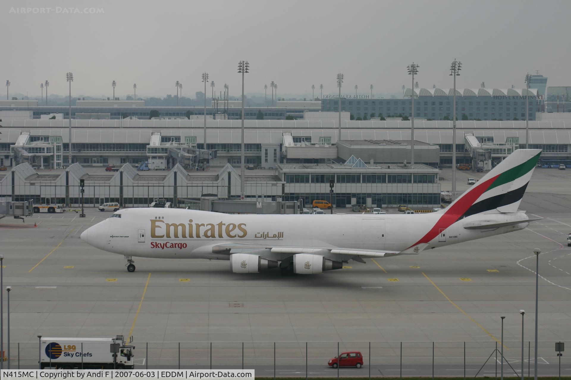 N415MC, 2002 Boeing 747-47UF C/N 32837, Emirates Cargo