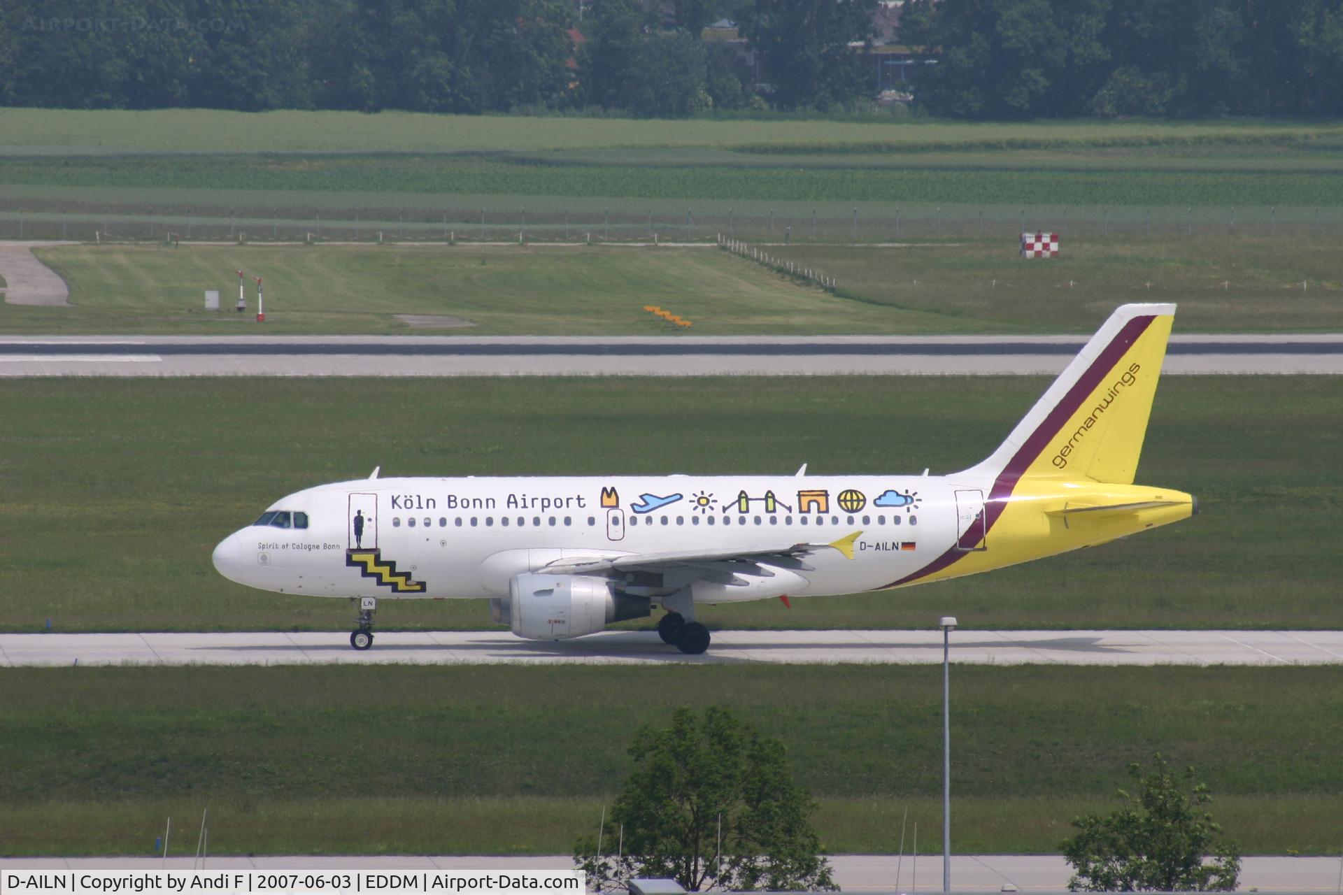 D-AILN, 1997 Airbus A319-114 C/N 700, Germanwings