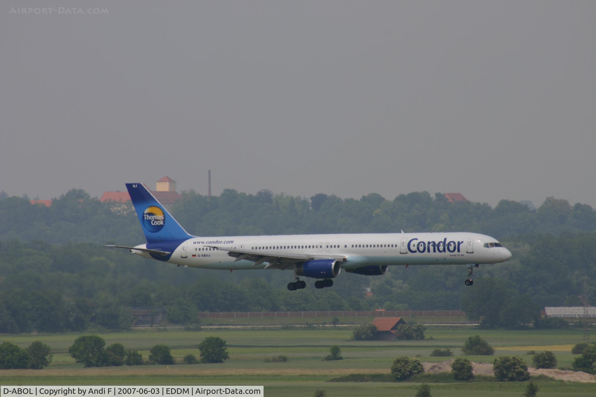 D-ABOL, 2000 Boeing 757-330 C/N 29021, Condor