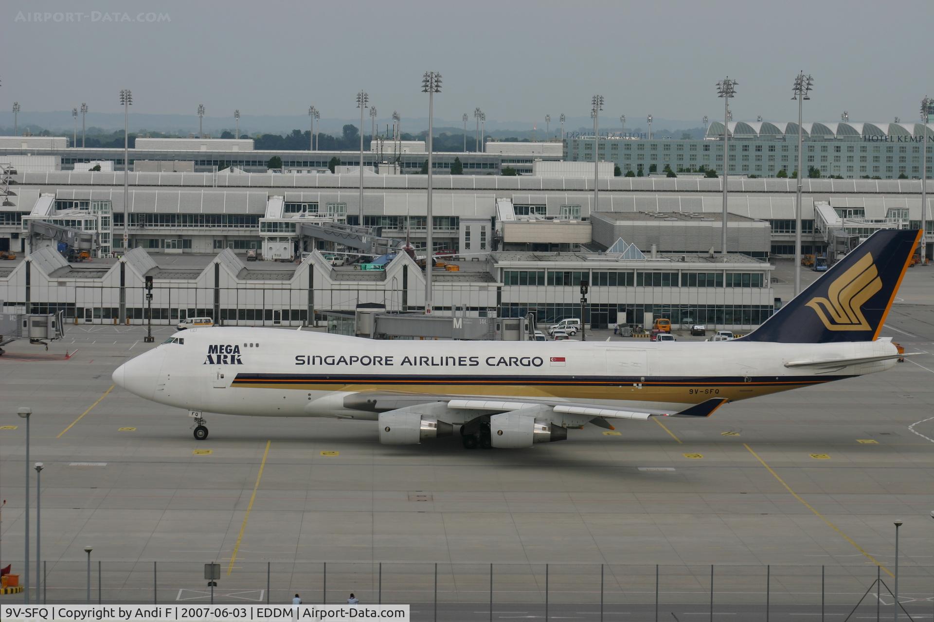 9V-SFQ, 2006 Boeing 747-412F(SCD) C/N 32901, Singapore Cargo