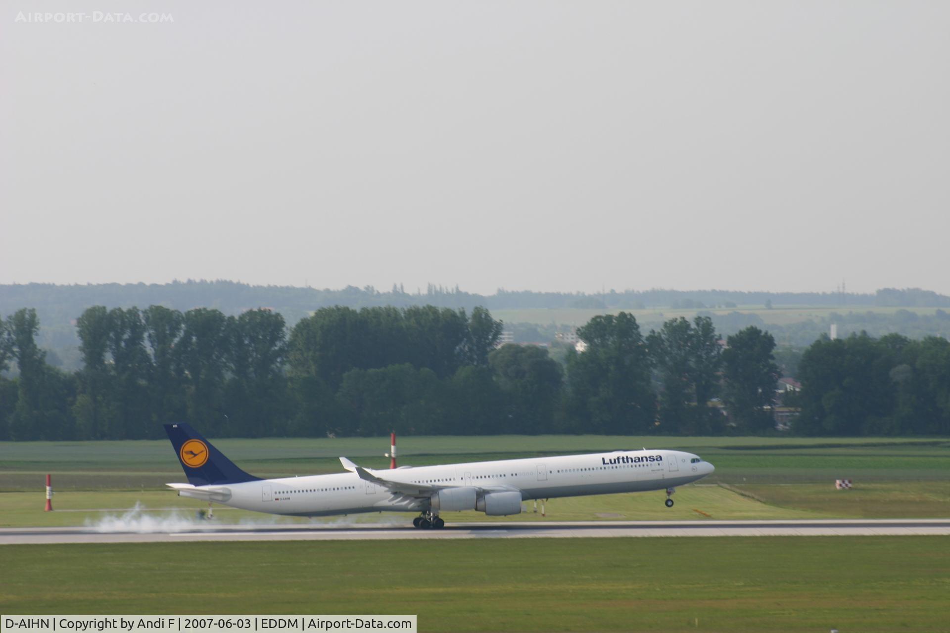 D-AIHN, 2006 Airbus A340-642 C/N 763, A340-600