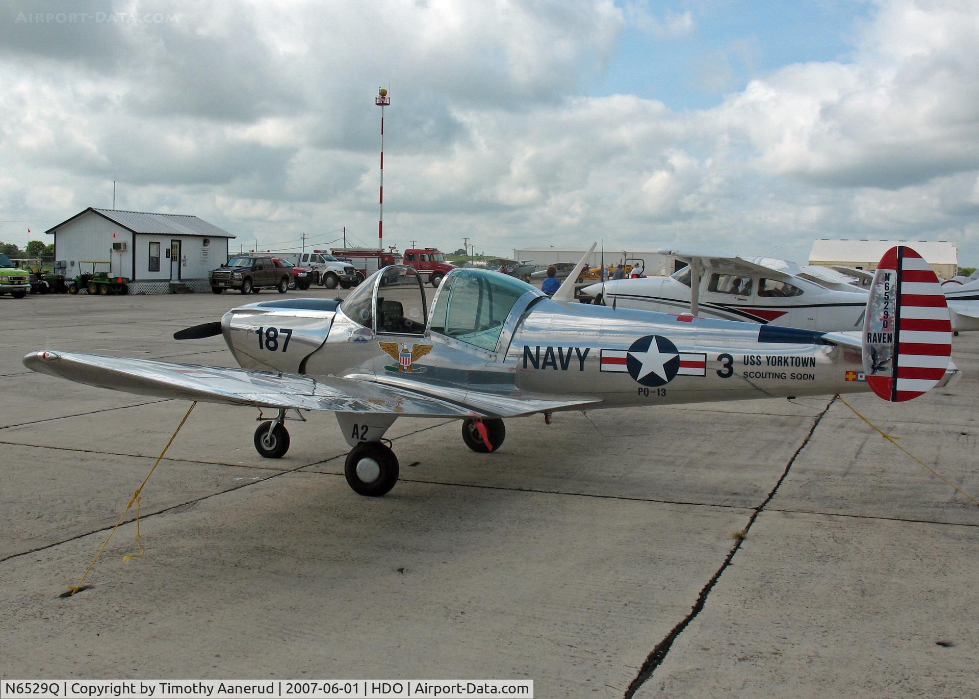 N6529Q, 1966 Alon A2 Aircoupe C/N A-129, The EAA Texas Fly-In, 1966 Alon A2 Aircoupe, c/n A-129