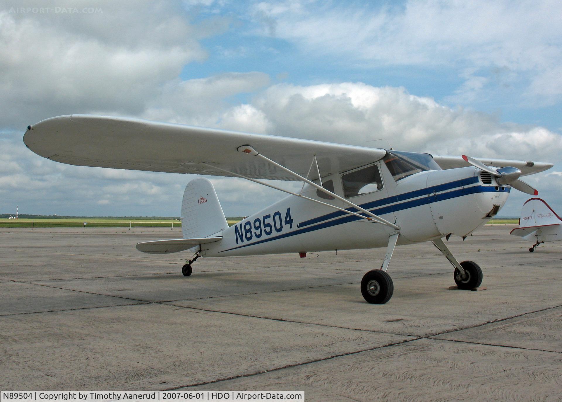 N89504, 1946 Cessna 140 C/N 8540, 1946 Cessna 140, c/n 8540, The EAA Texas Fly-In
