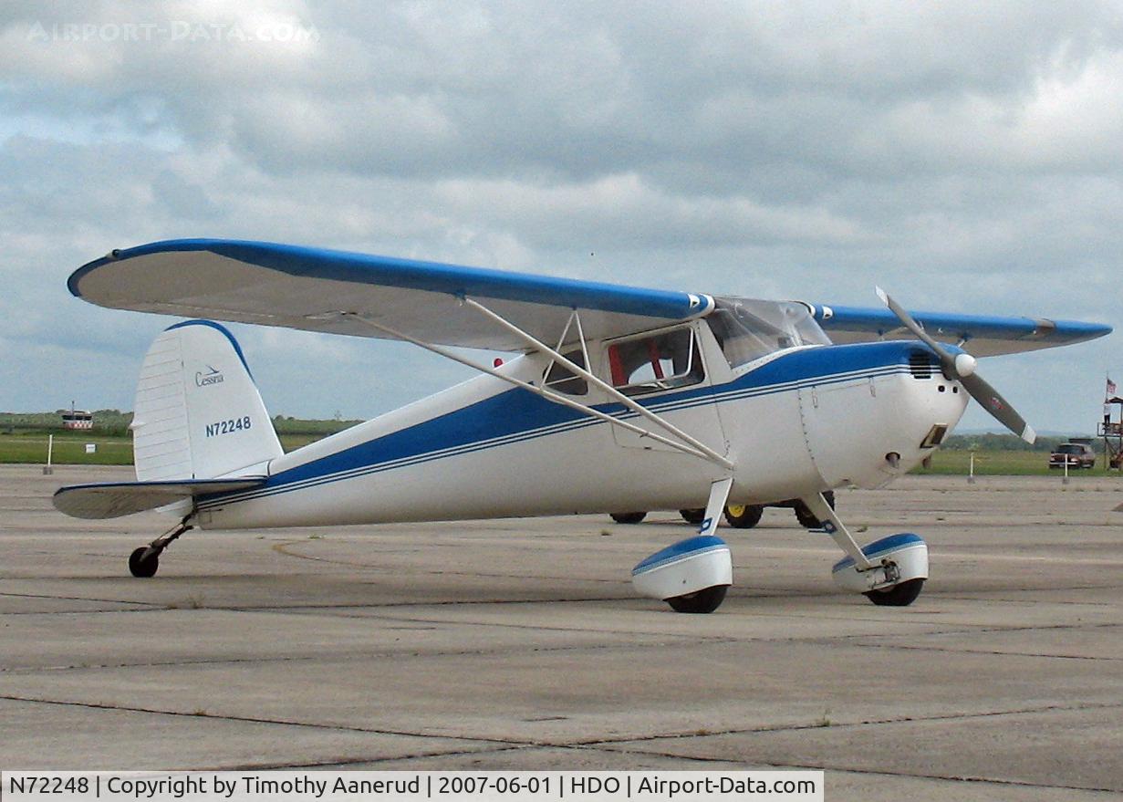 N72248, 1946 Cessna 120 C/N 9422, 1946 Cessna 120, c/n 9422, The EAA Texas Fly-In