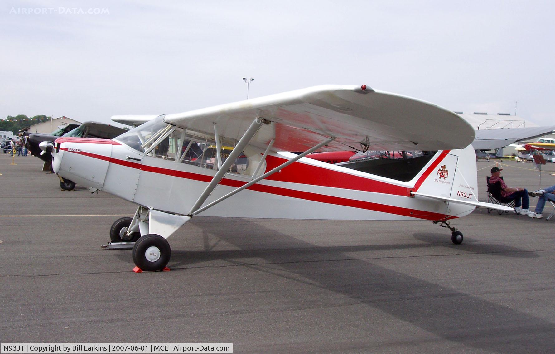 N93JT, 1947 Piper PA-11 Cub Special C/N 11-1474, At Merced 50th Anniversary Antique Aircraft Fly-In