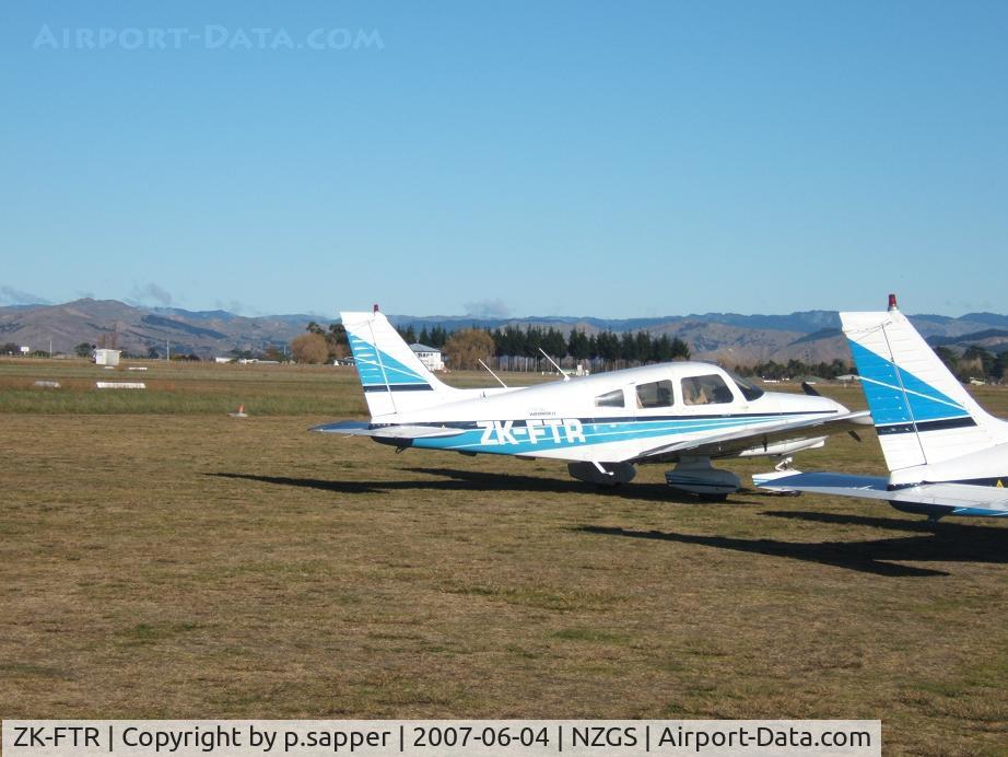 ZK-FTR, Piper PA-28-161 C/N 28-8216133, @ Gisborne (NZ)