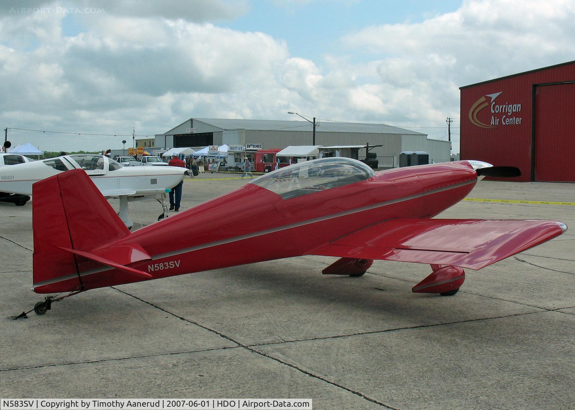 N583SV, 2005 Harmon Rocket II C/N 372, The EAA Texas Fly-In