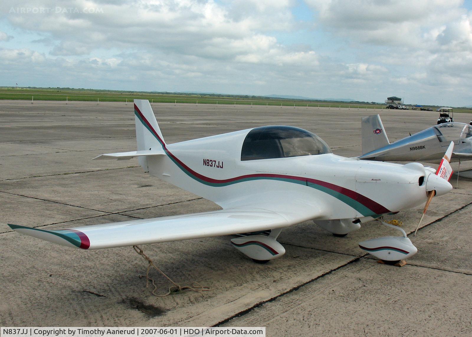 N837JJ, Rand Robinson KR-2 C/N 8159, The EAA Texas Fly-In