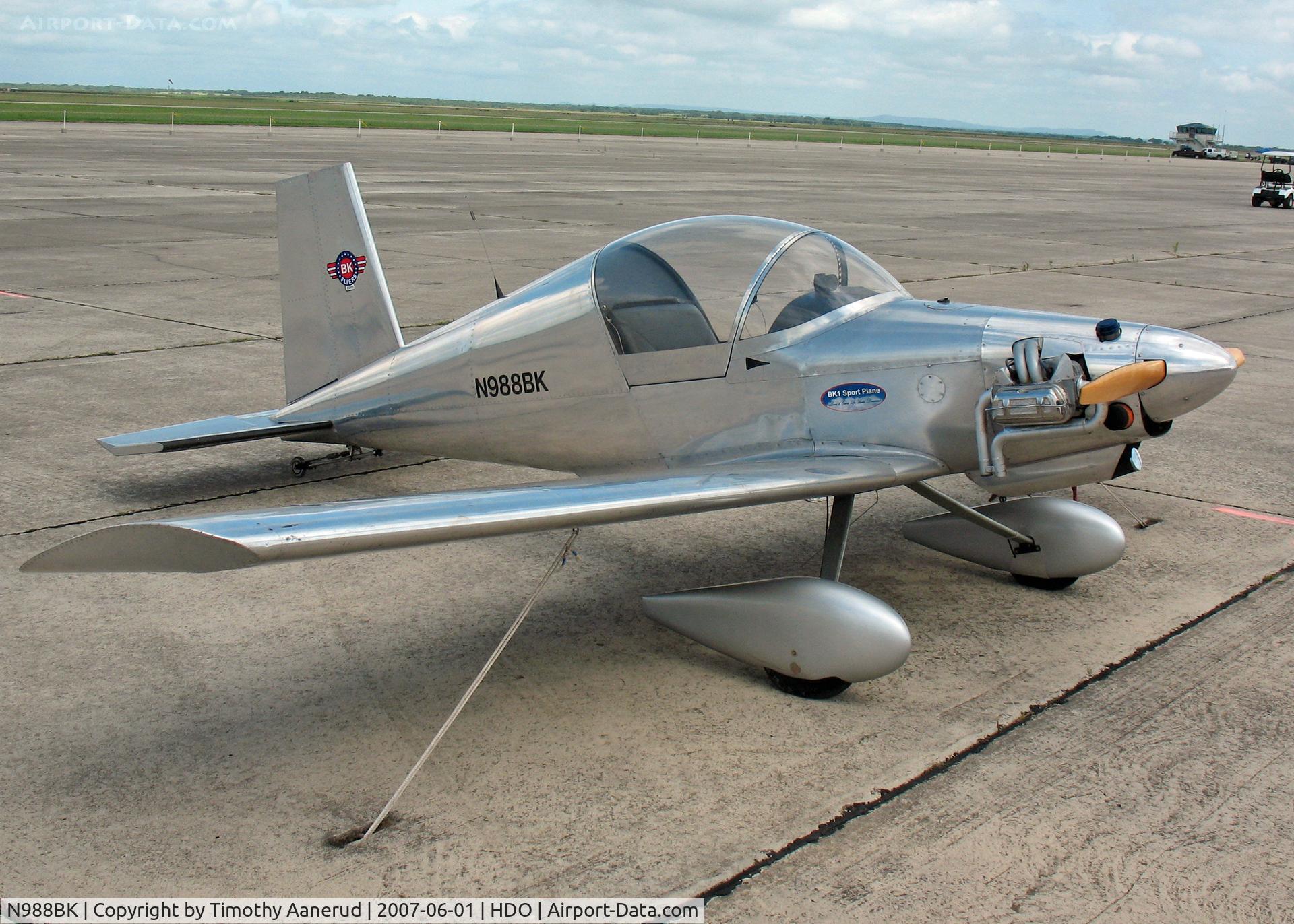 N988BK, 2004 BK Flyers BK1.0 C/N BK1001, 2004 BK Flyers BK1.0, c/n BK1001, The EAA Texas Fly-In, built for only $10,000