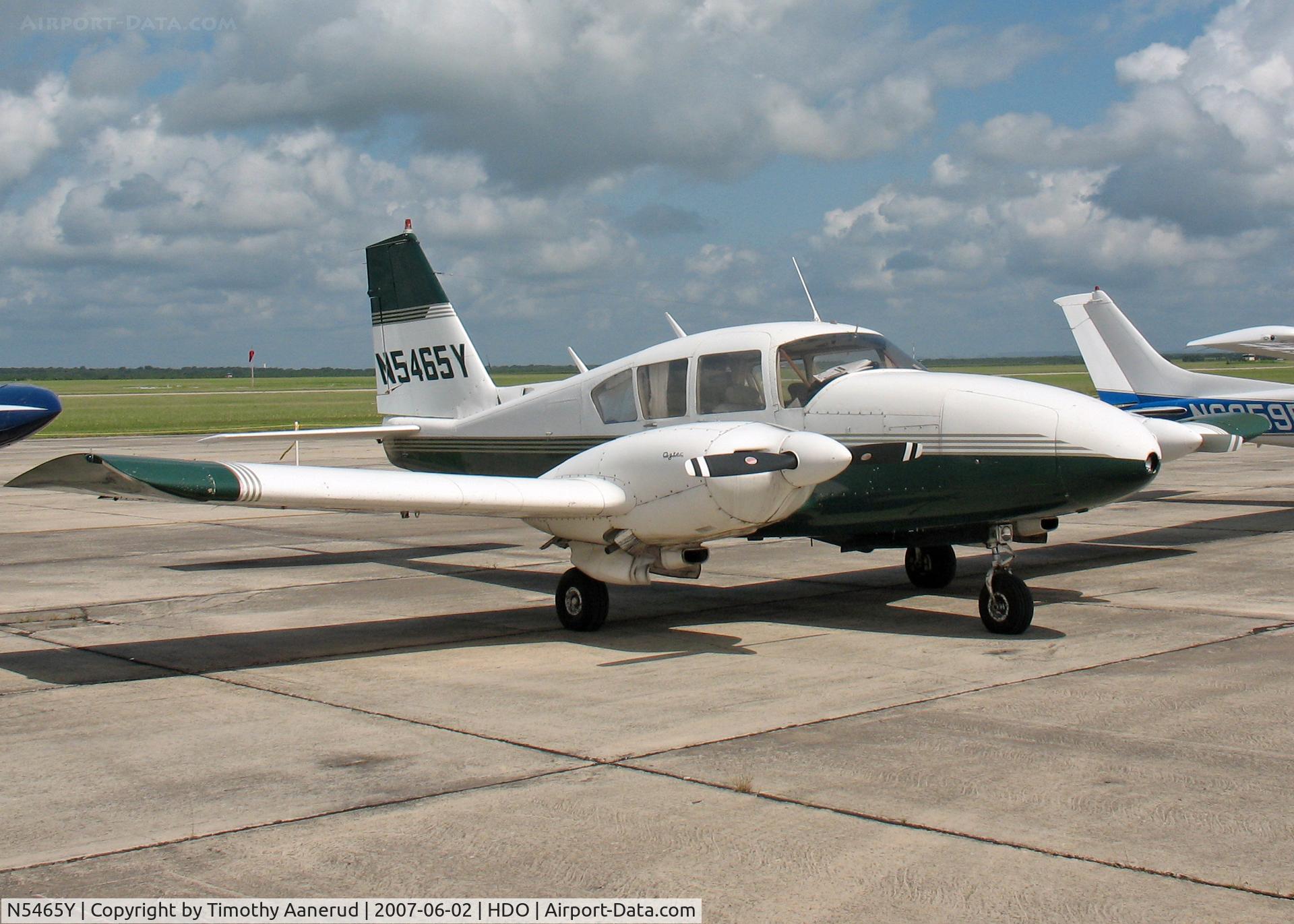 N5465Y, 1964 Piper PA-23-250 C/N 27-2553, The EAA Texas Fly-In