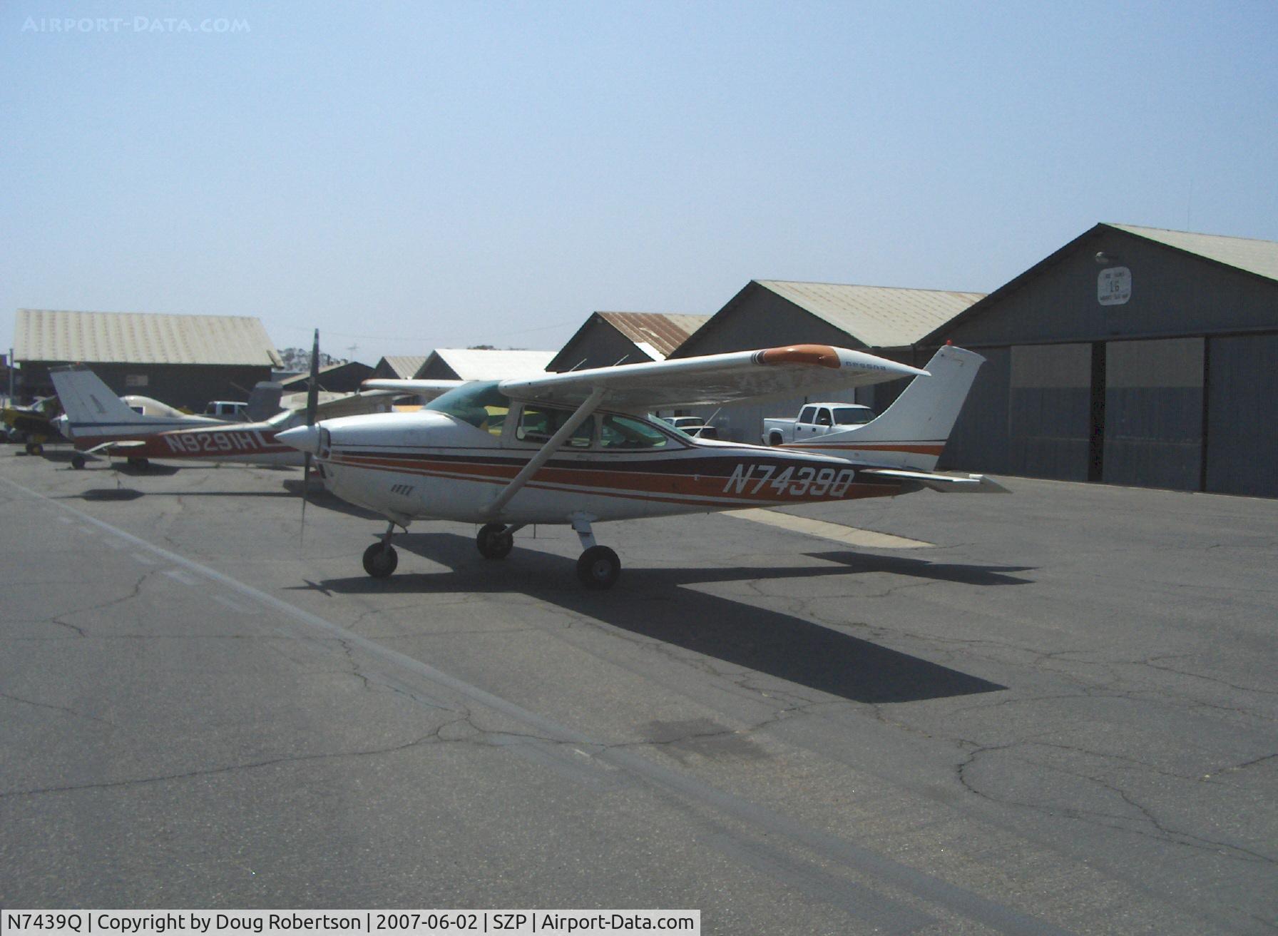N7439Q, 1972 Cessna 182P Skylane C/N 18261079, 1972 Cessna 182P SKYLANE, Continental O-470-R 230 Hp