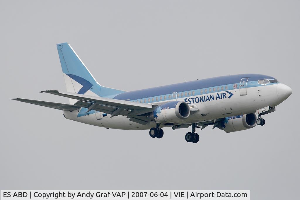 ES-ABD, 1996 Boeing 737-5Q8 C/N 26323, Estonian Air B737-500
