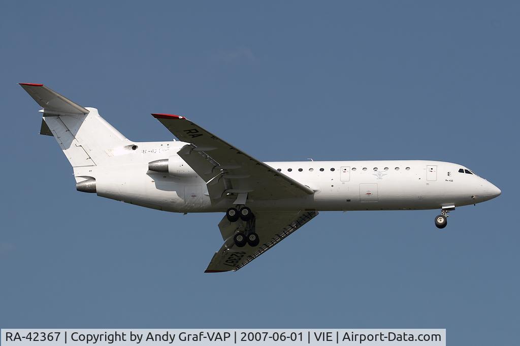 RA-42367, 1989 Yakovlev Yak-42D C/N 4520421914133, Kuban Airlines Y42