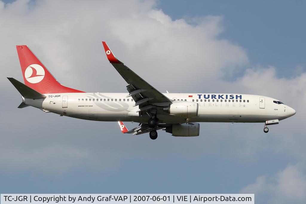 TC-JGR, 2006 Boeing 737-8F2 C/N 34415, Turkish Airlines B737-800
