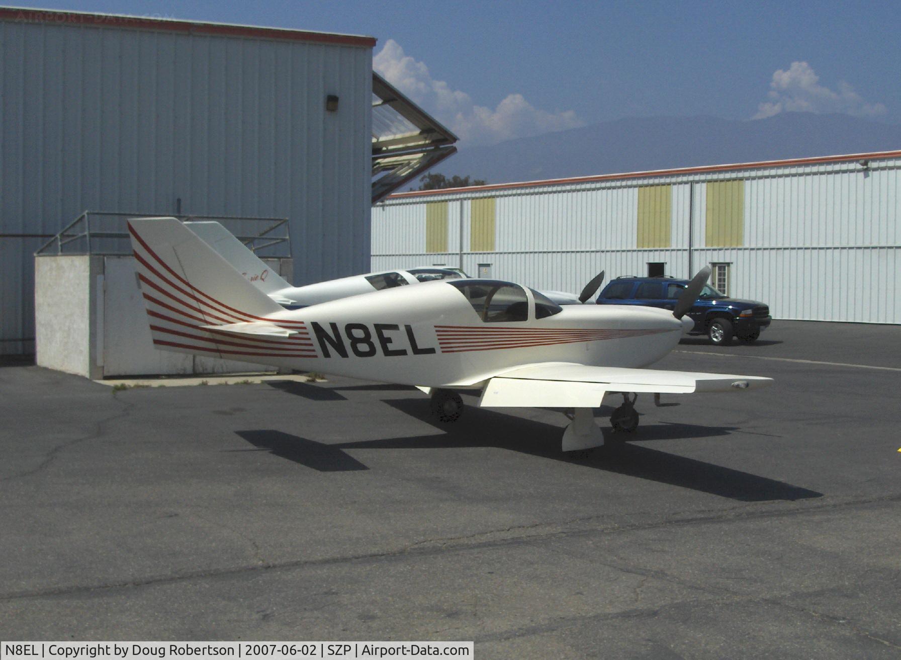 N8EL, 1992 Stoddard-Hamilton Glasair C/N 614R, 1992 Hall STODDARD-HAMILTON GLASAIR, Lycoming IO-360-B1E 180 Hp
