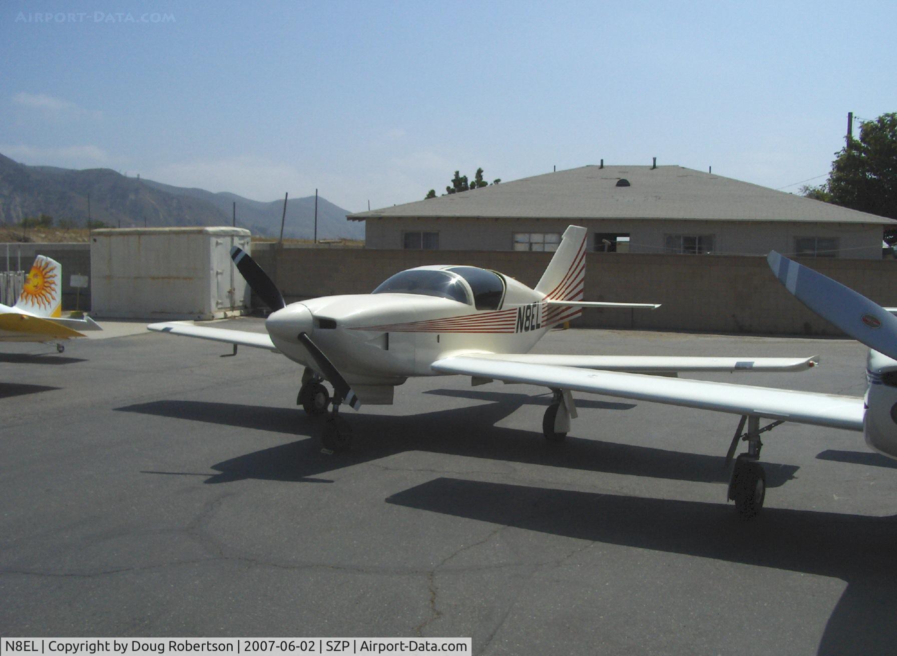 N8EL, 1992 Stoddard-Hamilton Glasair C/N 614R, 1992 Hall STODDARD-HAMILTON GLASAIR, Lycoming IO-360-B1E 180 Hp