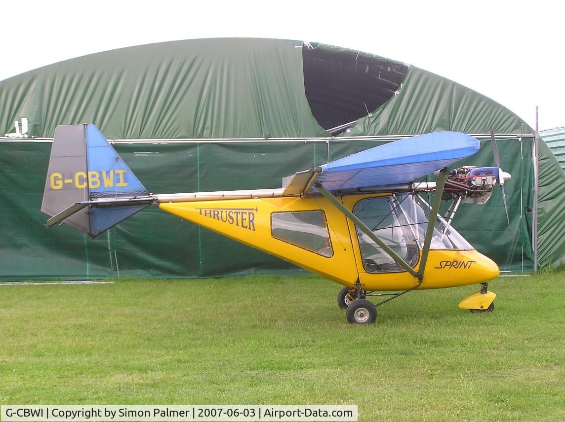 G-CBWI, 2002 Thruster T600N 450 C/N 0102-T600N-071, Thruster T600N Sprint at Longacre Farm, Sandy