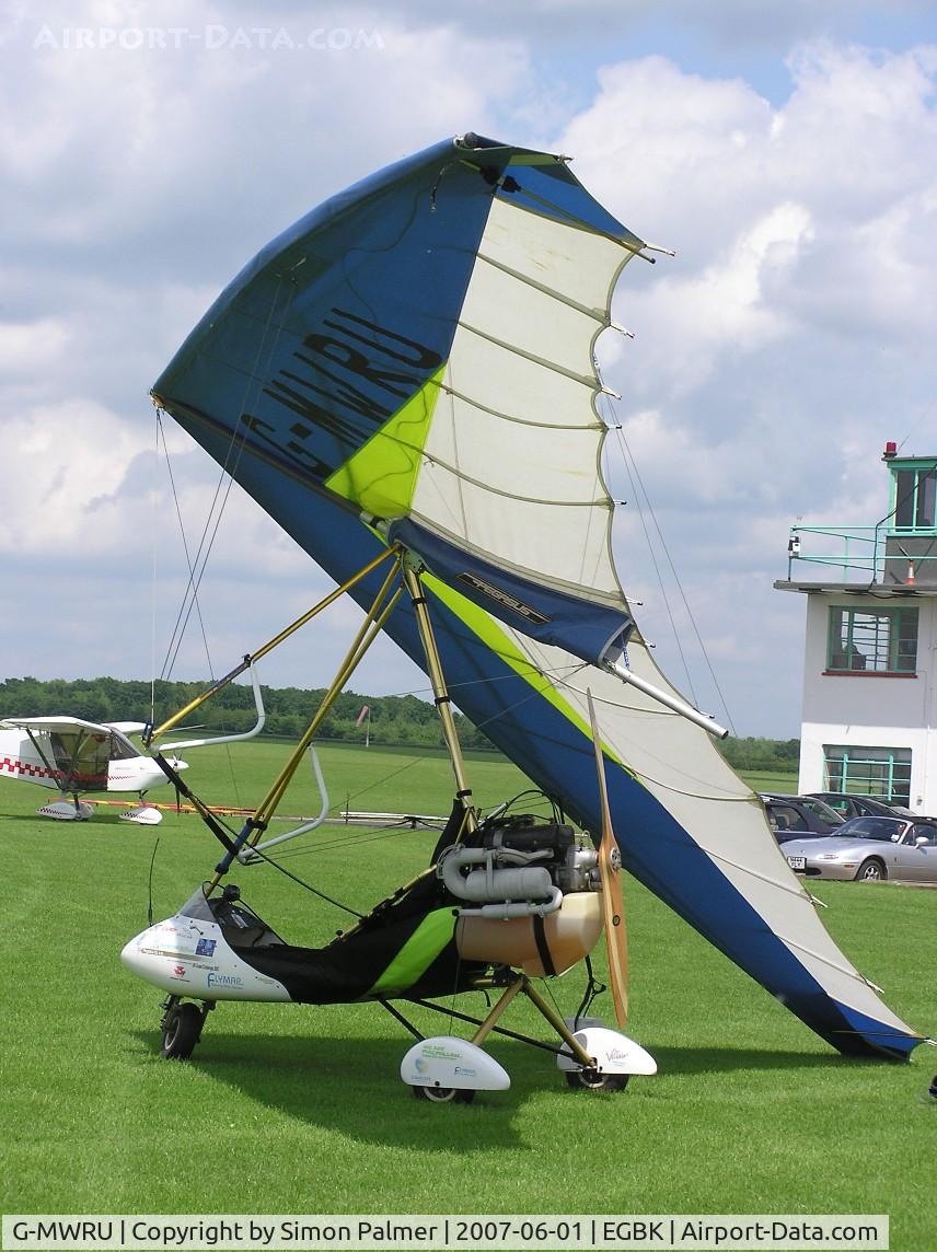 G-MWRU, 1991 Solar Wings PEGASUS XL-R C/N SW-WA-1493, Pegasus XL-R at Sywell