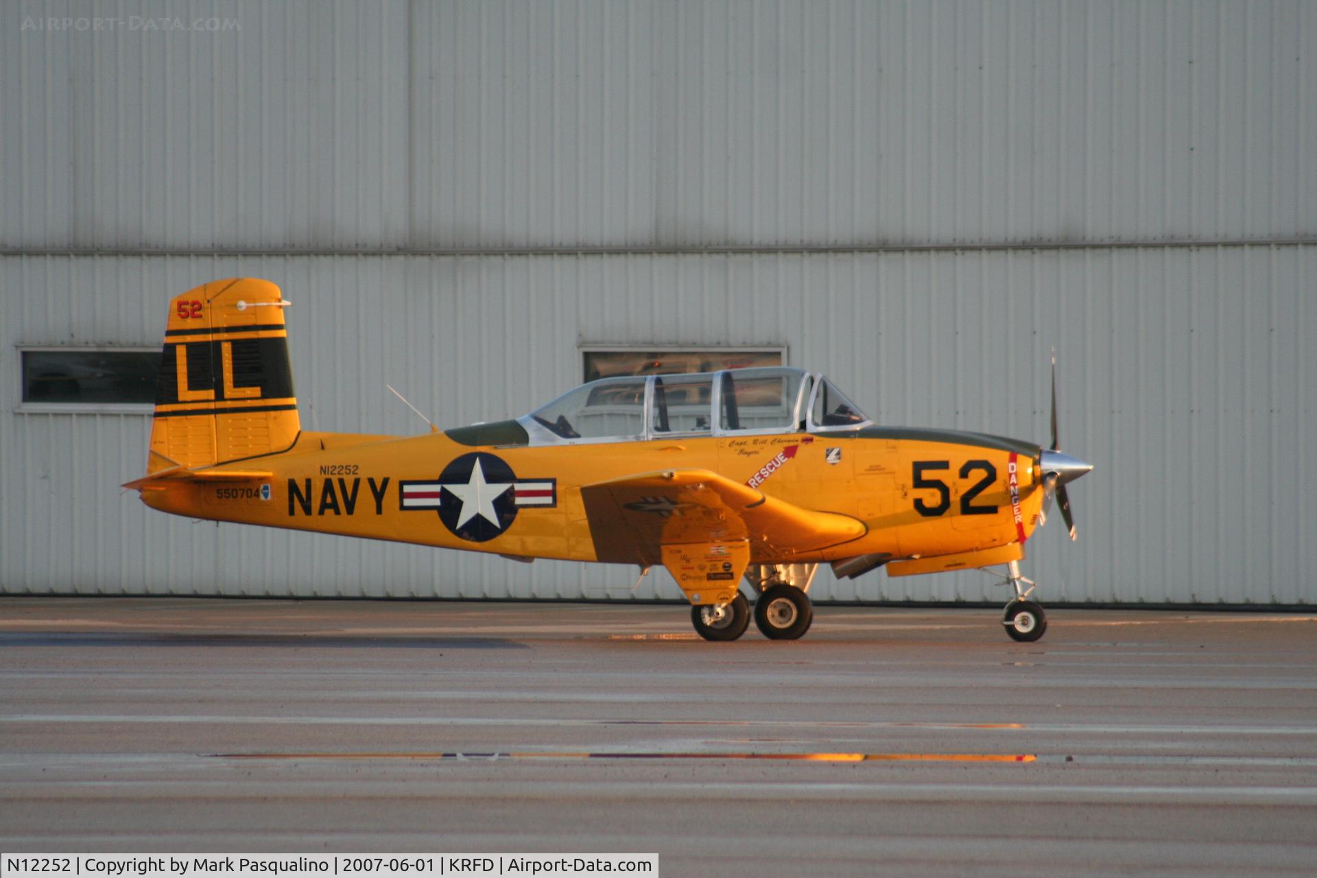 N12252, 1965 Beech A45 C/N G-704, Beech T-34A