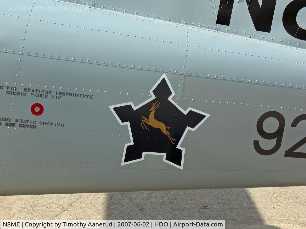 N8ME, 1973 Aermacchi AM-3C Bosbok C/N 2009, The EAA Texas Fly-In, ensignia detail