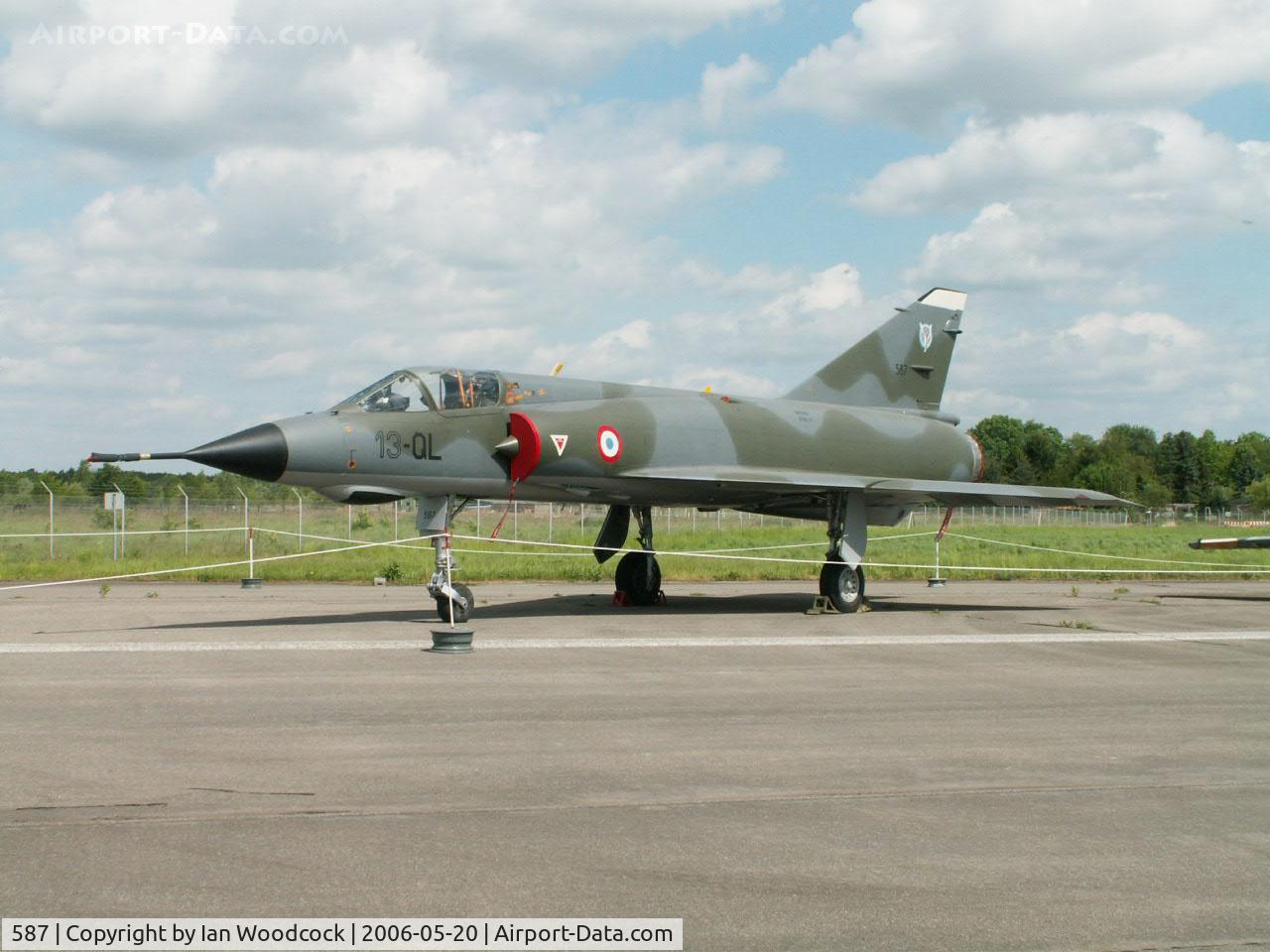 587, Dassault Mirage IIIE C/N 587, Dassault Mirage IIIE/Preserved/Berlin-Gatow