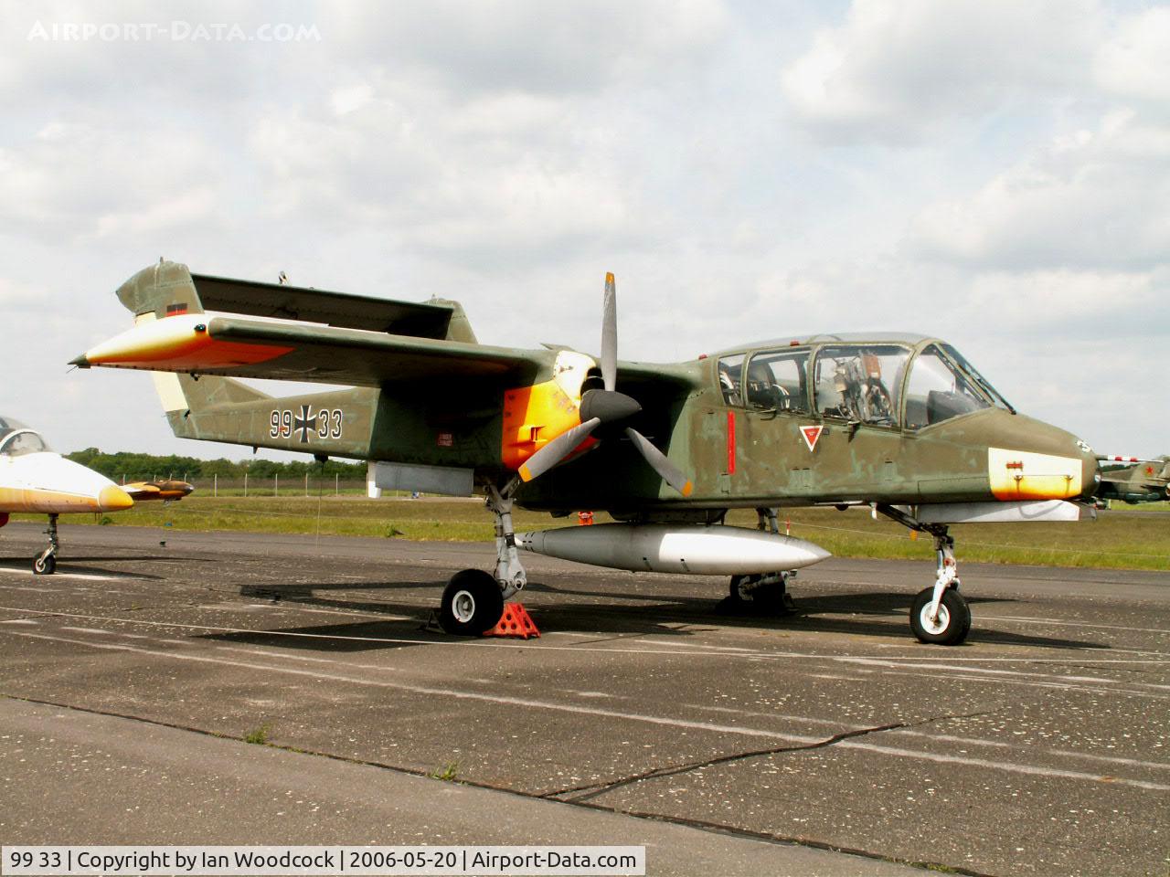 99 33, 1971 North American OV-10B Bronco C/N 338-18, Rockwell OV-10B/Preserved/Berlin-Gatow