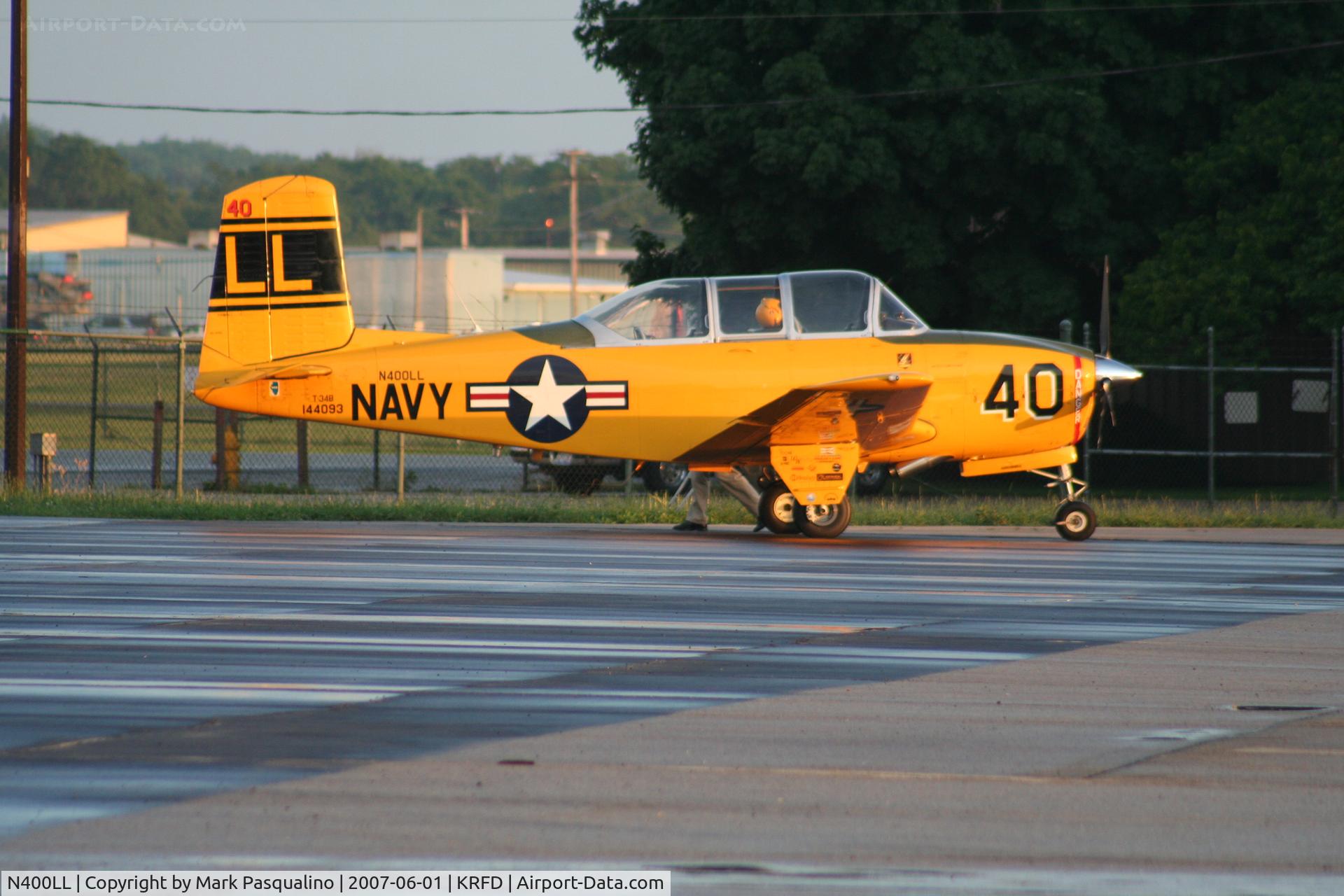 N400LL, 1957 Beech T-34B Mentor C/N BG-400, Beech T-34B