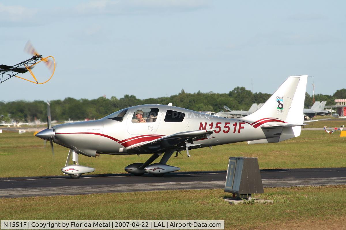 N1551F, 2007 Columbia Aircraft Mfg LC41-550FG C/N 41721, LC41