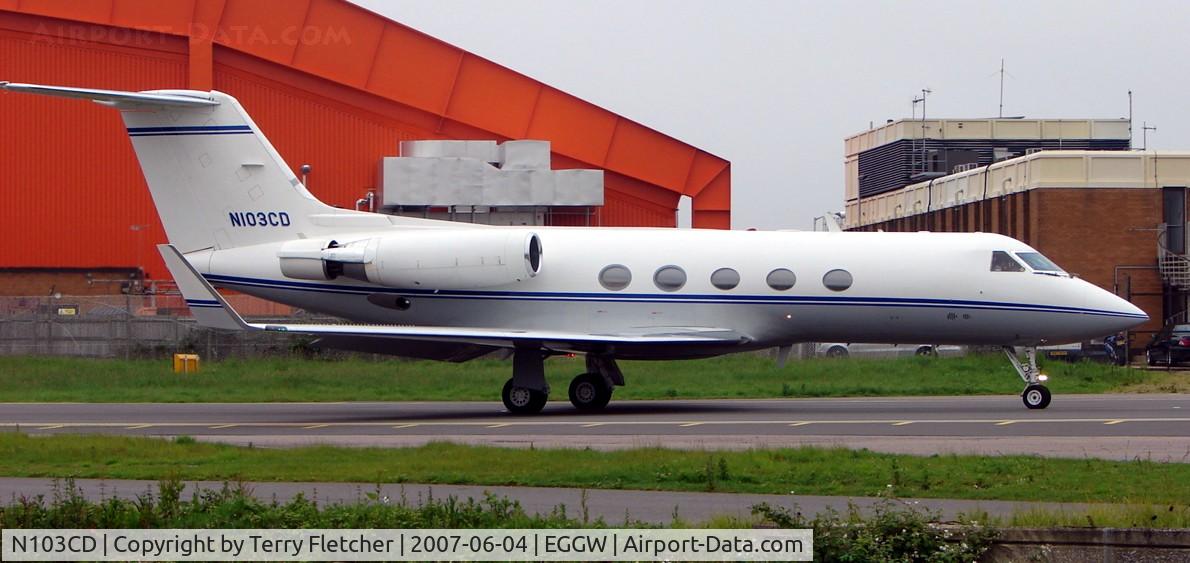 N103CD, 1984 Gulfstream Aerospace G-1159A Gulfstream III C/N 418, Gulfstream G-1159A