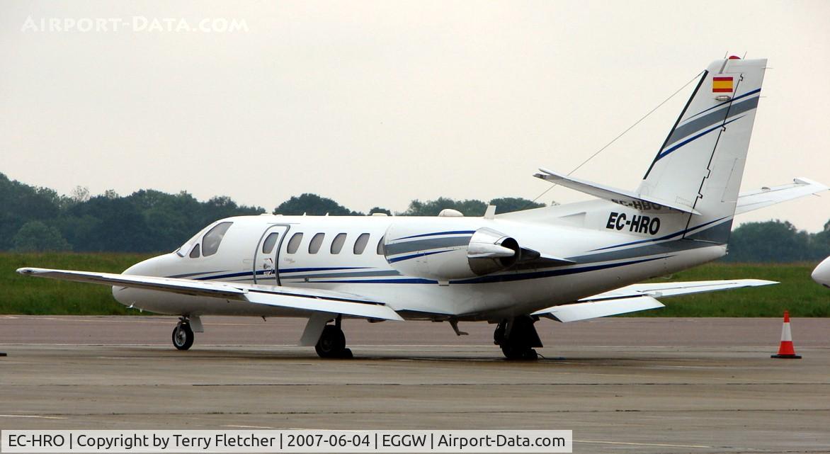 EC-HRO, 2000 Cessna 550 Citation Bravo C/N 550-0938, Citation 550