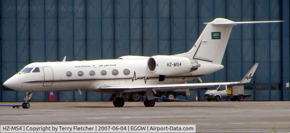 HZ-MS4, Gulfstream G1159 IV SP C/N 1365, Gulfstream G1159 IV SP