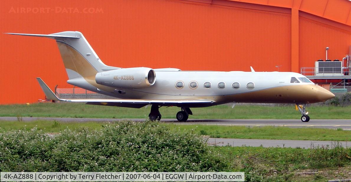 4K-AZ888, 2006 Gulfstream Aerospace GIV-X (G450) C/N 4045, Gulfstream 450