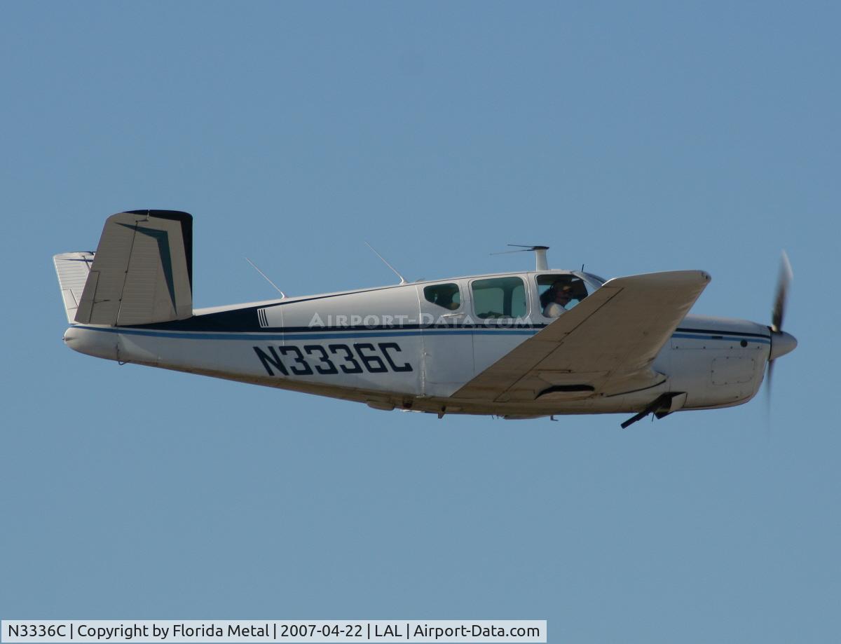 N3336C, 1955 Beech F35 Bonanza C/N D-4002, F35
