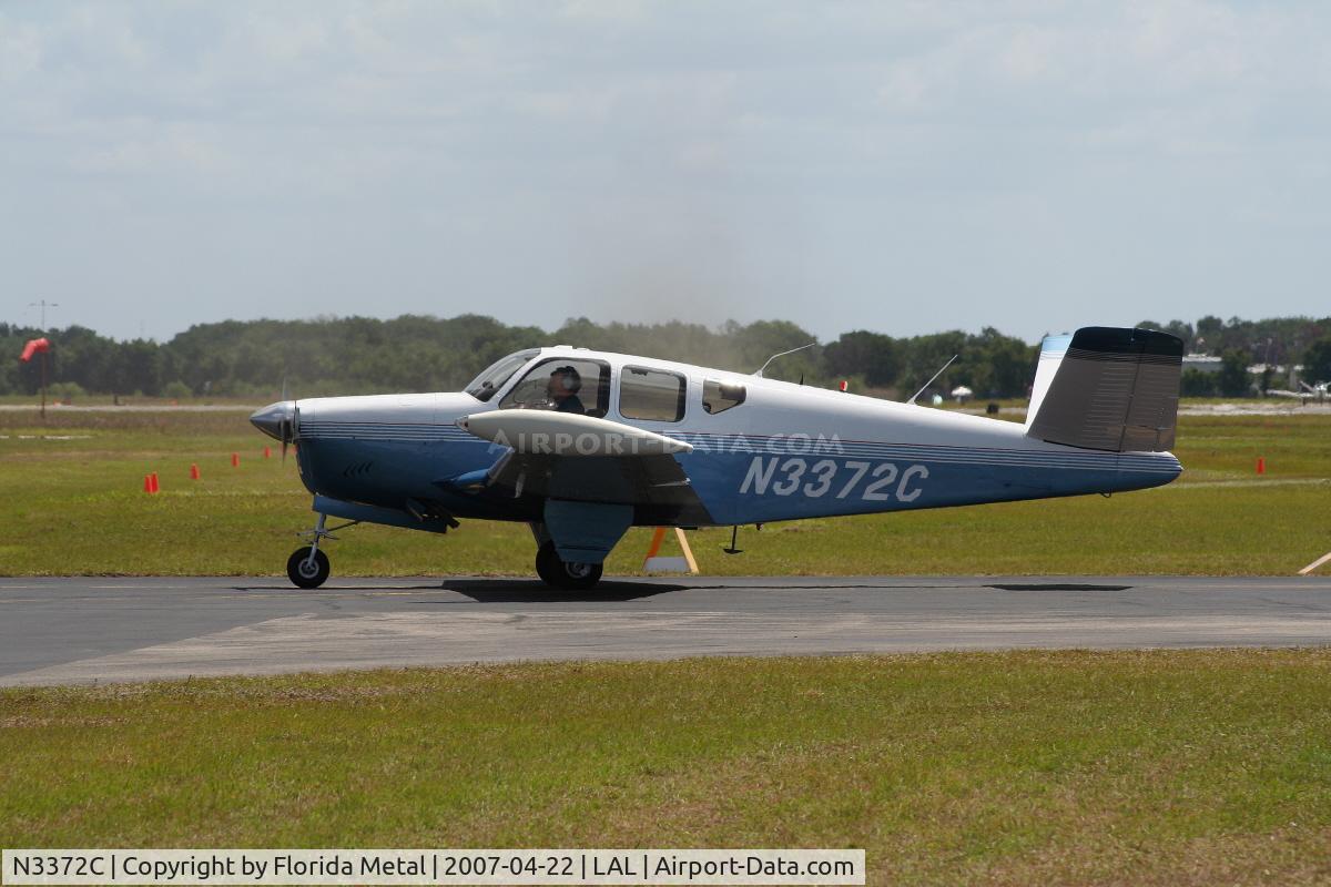N3372C, 1955 Beech F35 Bonanza C/N D-4039, F35