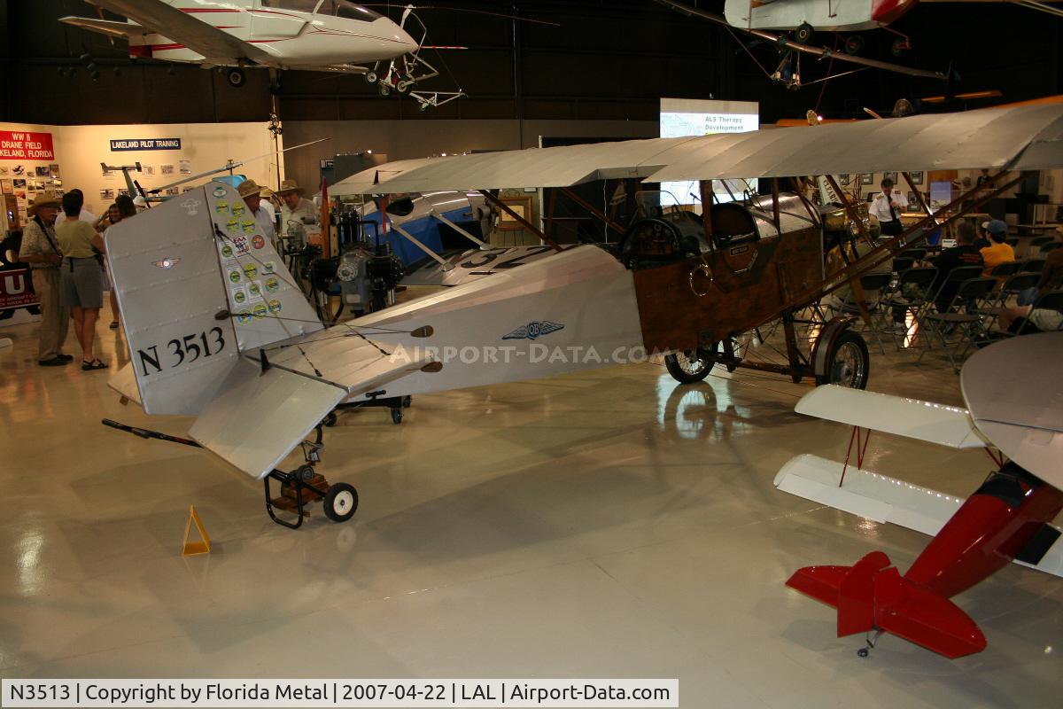 N3513, 1967 Pietenpol CB-1 Air Camper C/N 100, CB-1