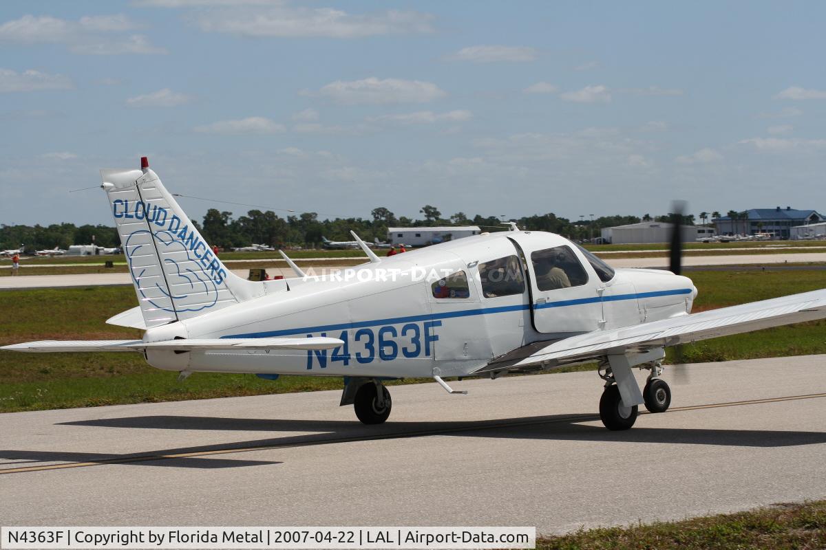 N4363F, 1976 Piper PA-28R-200 C/N 28R-7635406, PA-28R-200